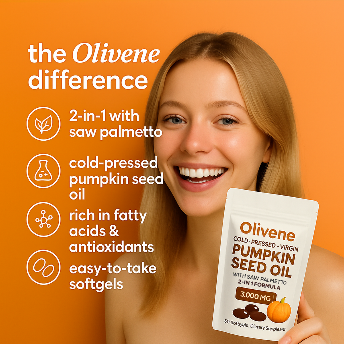 Pumpkin Seed Oil Softgels