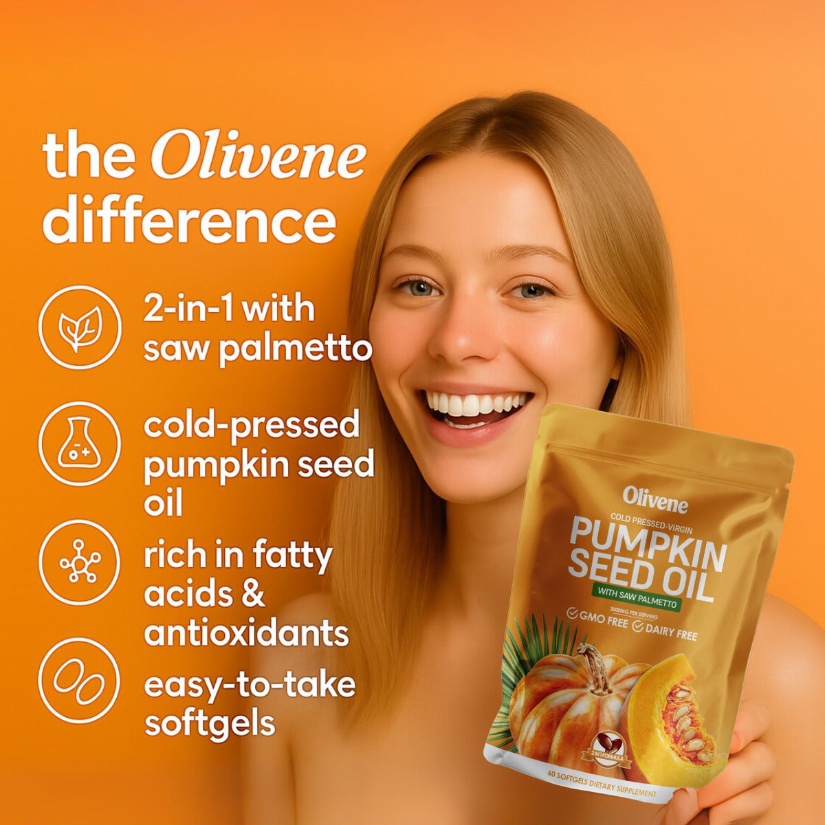 Pumpkin Seed Oil Softgels
