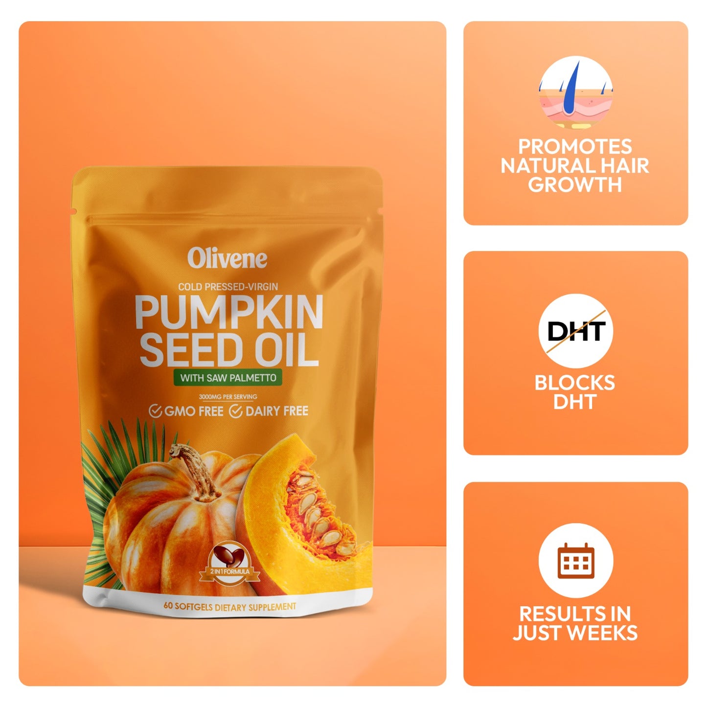 Pumpkin Seed Oil Softgels